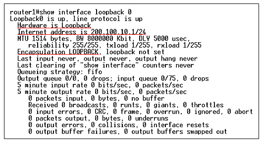 show interface loopback0