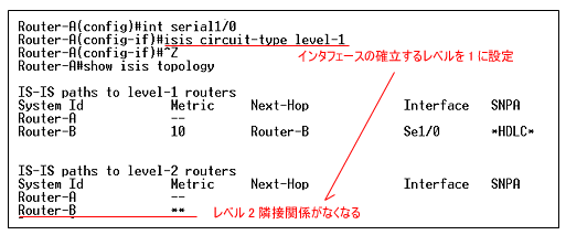 isis circuit-type