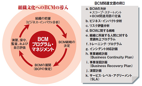 図1●BCM構築・確立のためのプログラム・マネジメント