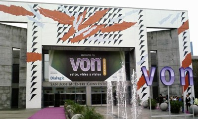 写真1●「Spring VON 2007」会場（San Jose Convention Center）