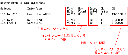 show ip pim interface