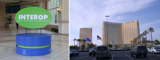 写真1●Interop Las Vegasの会場になったMANDALAY BAY Hotel and Casino
