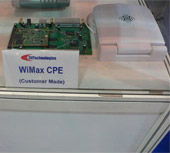 台湾5Vテクノロジーズが出展したWiMAX関連機器
