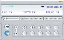 図2●「USB FM/AM RADIO」のメイン画面'