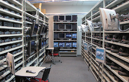 写真A●ポリコムが東京都内に開設した「東京接続検証センター」