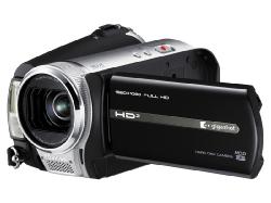東芝が2007年11月に発売したフルHD記録対応のHDD搭載カメラ「gigashot Aシリーズ」