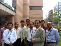 写真2●タタ・コンサルタンシー・サービシズ（TCS）がインドのコルカタに構える日本向けオフショア開発センターで働く幹部たち