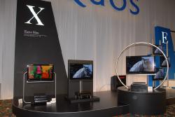 シャープが2008年1月に発表した超薄型モデル「Xシリーズ」