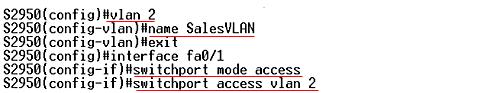 図3●ポートベースVLANの設定