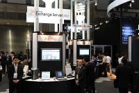 写真●ITpro EXPO展示会の「Microsoft Exchange Server 2010」ブース
