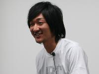 写真1●塚田翔也氏（フリーランス）が発表した「Feel Sketch Browser」。塚田氏は、2008年度下期の未踏プロジェクト「音声認識Webアクセスツール「Puppy」の開発」のチーフクリエータを務めた経歴を持つ