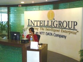 写真1　NTTデータが買収した米インテリグループは、インドに拠点を持つ
