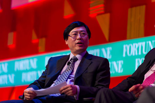 Lenovoの楊元慶（Yuanqing Yang）最高経営責任者（CEO）兼会長
