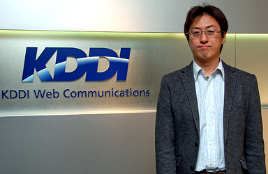 KDDIウェブコミュニケーションズ、ホスティング事業担当、副本部長の角俊和氏