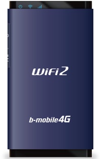 写真●LTE対応モバイルWi-Fiルーター「b-mobile4G WiFi2」