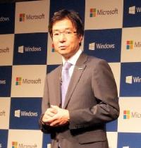 写真1●日本マイクロソフトの樋口泰行社長