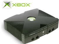 Microsoftのゲーム機Xboxとロゴ