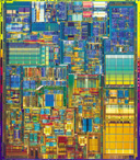 Pentium 4のダイ写真
