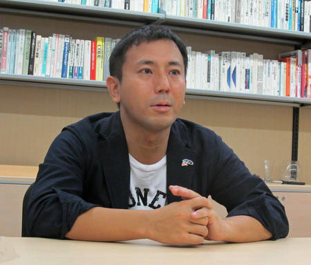 レアジョブの加藤智久社長。外資系コンサルティングファームなどを経て、2007年に同社を設立した