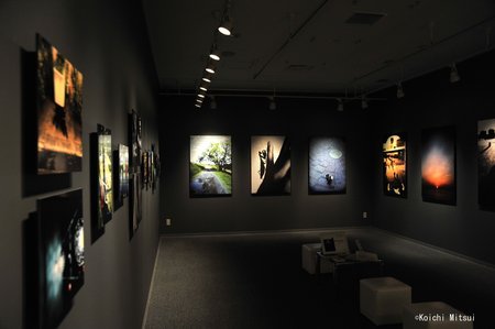 2010年6月に開催した写真展「iの記憶」（於エプソンepSITE）。iPhoneだけで撮影した