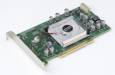 物理演算チップを搭載した「PHYNITE X100 PCI 128MB」（エルザジャパン）。