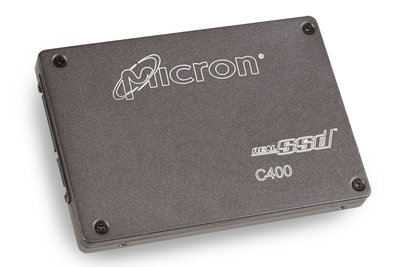 Micron Technologyが1月に発表した「RealSSD C400」。